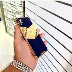 Full Replacement Housing Case With Leather for iPhone 12Pro/iPhone 12 Pro Max 