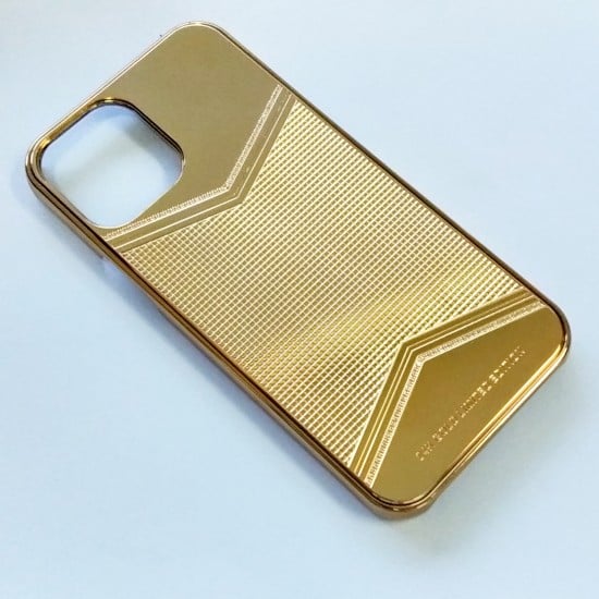 Phone Case Cover for Apple iPhone 12 Pro/12 Pro Max Customized Design 24K gold plated iPhone Protective Case