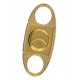 Cigar Cutter With Diamond Plated 24kt Gold