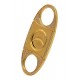 Cigar Cutter With Diamond Plated 24kt Gold