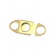 Cigar Cutter With Diamond Plated 24kt Gold