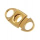 Cigar Cutter With Diamond Plated 24kt Gold