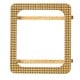 24K Gold Plated Watch Bezel Cover Protective Case for Iwatch 38mm 42mm