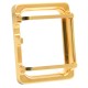 24K Gold Plated Watch Bezel Cover Protective Case for Iwatch 38mm 42mm