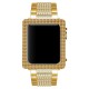 24K Gold Plated Watch Bezel Cover Protective Case for Iwatch 38mm 42mm