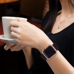 40mm 44mm diamond Case for Apple Watch, Bling Frame Protective Case Screen Protector Series 6/5/4 40mm 44mm diamond Case for Apple Watch, Bling Frame Protective Case Screen Protector Series 6/5/4