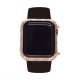 40mm 44mm Case Compatible with Apple Watch Case, Bling Frame Protective Case Screen Protector Compatible with Apple Watch Series 6/5/4 for iWatch SE, Gold rosegold silver black