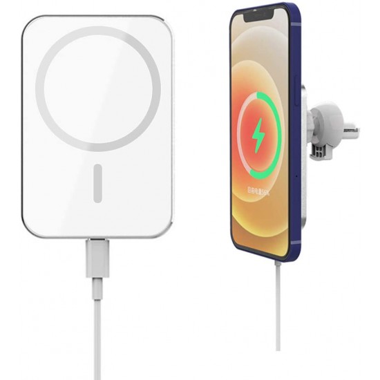 Magnetic Car Air Vent Mount Wireless Charger Phone Holder Compatible with iPhone 12 Series 15W Fast Charging Automatic Clamping 10W/7.5W/5W Design for iPhone 12 iPhone 12 Pro Max Magnetic Car Air Vent Mount Wireless Charger Phone Holder Compatible with iPhone 12 Series 15W Fast Charging Automatic Clamping 10W/7.5W/5W Design for iPhone 12 iPhone 12 Pro Max