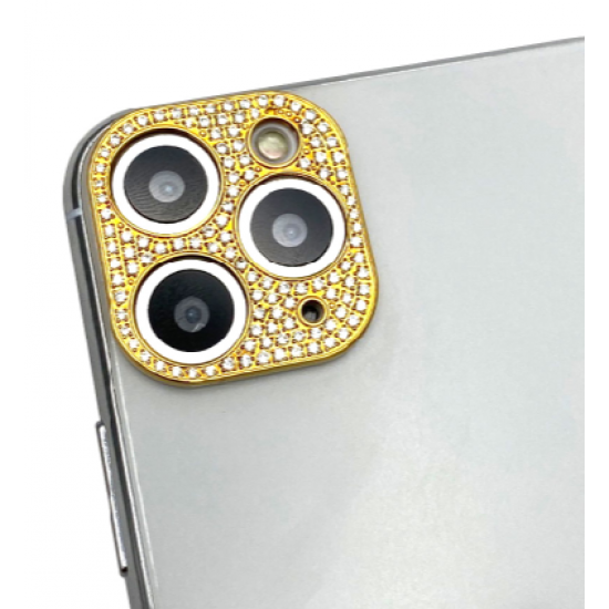 3D Glitter Diamond Bling Rhinestone Camera Lens Protector For iPhone 11/11Pro/11Promax/12/12 Pro /12/Pro Max Camera Sticker