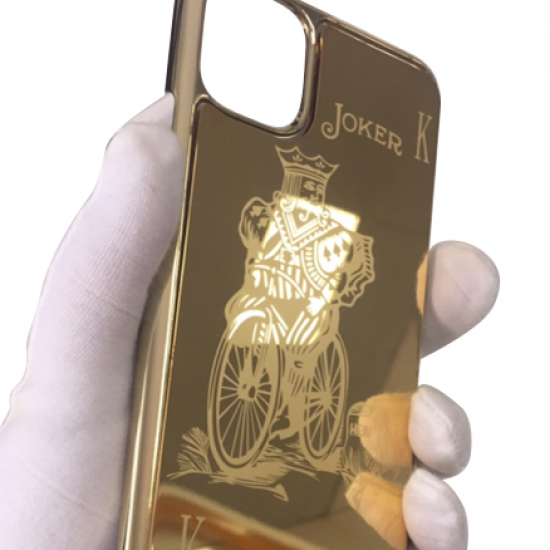 Luxury 24k Gold Protective Cover Case For iPhone 11/ iPhone 11 pro /iPhone 11 Pro Max Customized Design iPhone Golden Case