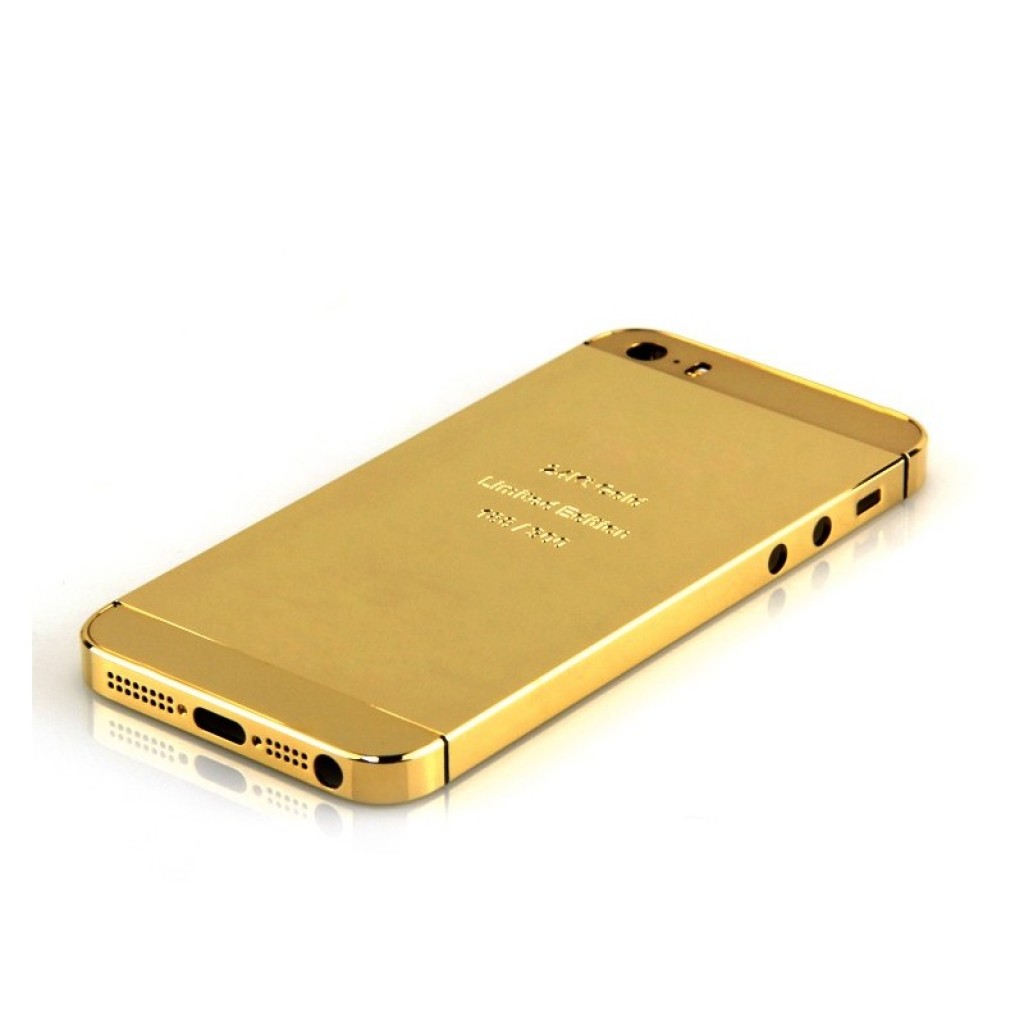 Case for iPhone 5, 5S and SE - Louis Vuitton Gold