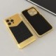 Callancity Custom Design Logo 24kt Gold Plated Phone Case Protective Cover Compatible For iphone 13 pro max 15 pro max