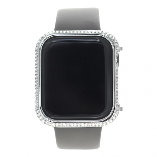 Series 4 Series 5 40mm 44mm Crystal Rhinestone Bezel Cover Bumper Jewelry Accssories Decoration Frame For Apple Watch