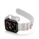 For Apple Watch Band 38mm 40mm 42mm 44mm Strap Ornament Sparkling Rings With Cross Design With/Without Diamonds for Iwatch Series1/2/3/4/5