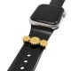 Metal watch band accessories/decorative silicone smart watch band/Jewelry decorations/iwatch band charm for 38mm 40mm 42mm 44mm watch strap