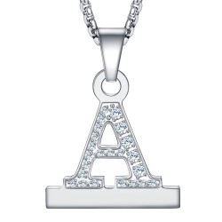 2 in 1 Alphabet Letter A-Z Necklace Pendant Connector for Apple Watch Series 6/SE/5/4/3 2 in 1 Alphabet Letter A-Z Necklace Pendant Connector for Apple Watch Series 6/SE/5/4/3