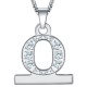 2 in 1 Alphabet Letter A-Z Necklace Pendant Connector for Apple Watch Series 6/SE/5/4/3