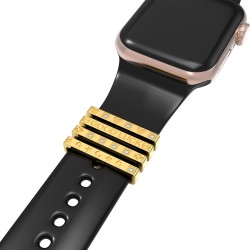 Watch band charms Decorative Rings Loops For Smart Watch Band Series Se/6/5/4/3 (Valentine's Day Gift) Watch band charms Decorative Rings Loops For Smart Watch Band Series Se/6/5/4/3 (Valentine's Day Gift)