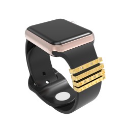 Watch band charms Decorative Rings Loops For Smart Watch Band Series Se/6/5/4/3 (Valentine's Day Gift) Watch band charms Decorative Rings Loops For Smart Watch Band Series Se/6/5/4/3 (Valentine's Day Gift)