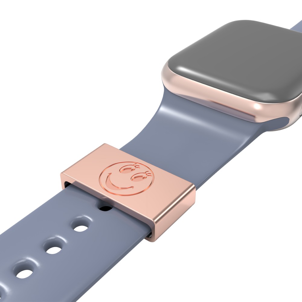 Smart Watch Band Decorative Ring Loops Luxury Silicone Strap Charms for