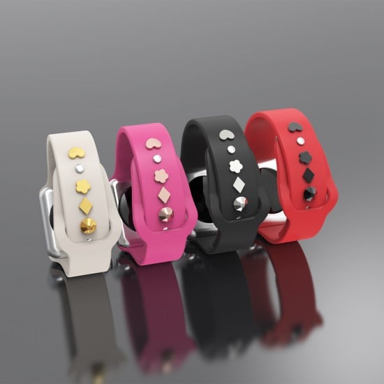  VSANT Luxury Band with Charms Decor Compatible With