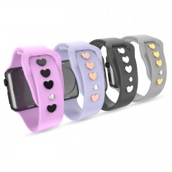 Watch Band Heart Studs Charms for Apple Watch Series SE/6/5/4 Watch Band Heart Studs Charms for Apple Watch Series SE/6/5/4