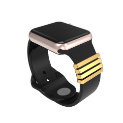 Valentine's Day Gift Decorative Rings Loops Compatible For Apple Watch Band Accessories Smooth Loops For IWatch Strap 38mm 40mm 42mm 44mm