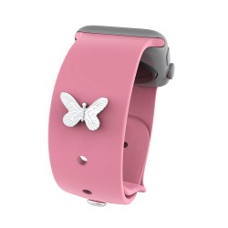 Band Decorative Stud Charms Rubber Watch Strap Stud Smart Watch Band Accessory For Apple Watch  Band 38mm 40mm 42mm 44mm  Band Decorative Stud Charms Rubber Watch Strap Stud Smart Watch Band Accessory For Apple Watch  Band 38mm 40mm 42mm 44mm