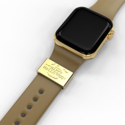 For Apple Watch Band Decorative Ring Loops Valentine's Day Gift Rubber Strap Charms for Apple watch band Series SE/ 6/5/4/3 For Apple Watch Band Decorative Ring Loops Valentine's Day Gift Rubber Strap Charms for Apple watch band Series SE/ 6/5/4/3