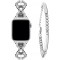 Watch Band for Apple Watch 42mm 44mm 45mm 49mm, Watch Bands Strap for Apple Watch SE Ultra Series 8 7 6 5 4 3 2 1, Women Dressy Beaded Tube Bracelets Set