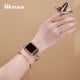 Watch Band for Apple Watch 42mm 44mm 45mm 49mm, iWatch Bands Strap for Apple Watch SE Ultra Series 8 7 6 5 4 3 2 1, Women Dressy Beaded Tube Bracelets Set